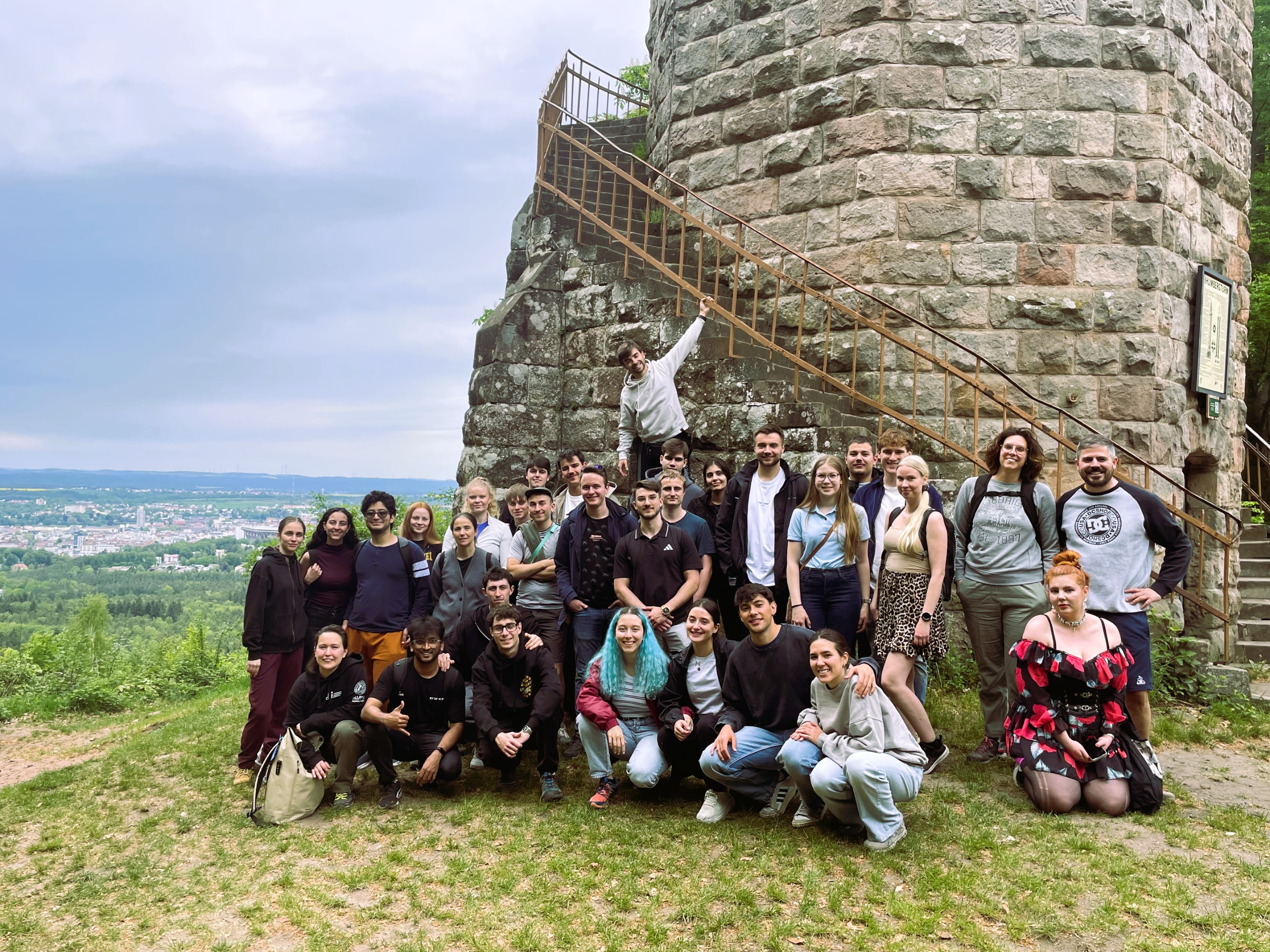 Trekking during the Erasmus+ BIP in Kaiserslautern, Germany