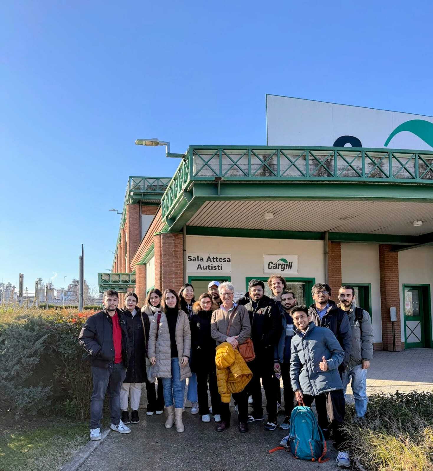 Industrial visit to the Cargill plant in Rovigo, Italy